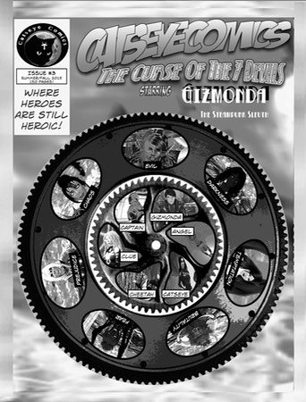 Issue #3 test cover 1 Gizmonda 7 Devils noir